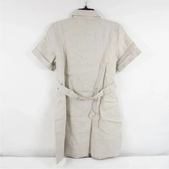 Artizia Wifred Eleta Linen Mini Dress 100% Organic Linen Artizia Wifred Eleta Linen Mini Dress 100% Organic Linen